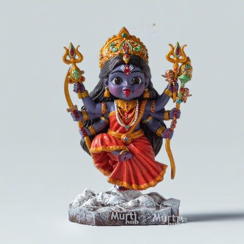 BAAL KAALI MAA IDOL – HAND-PAINTED DIVINE