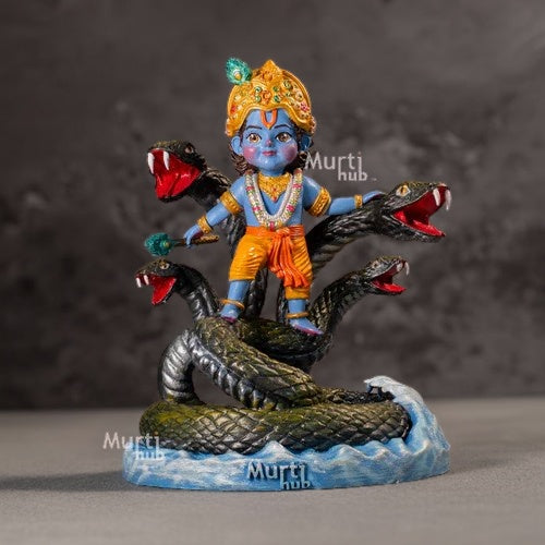 KALIYA MARDAN KRISHNA IDOL – BAAL KRISHNA DANCING