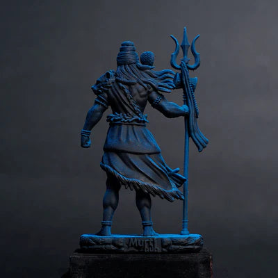 SHIVA-THE PROTECTOR ANTIQUE GOLD