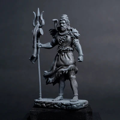 SHIVA-THE PROTECTOR ANTIQUE GOLD