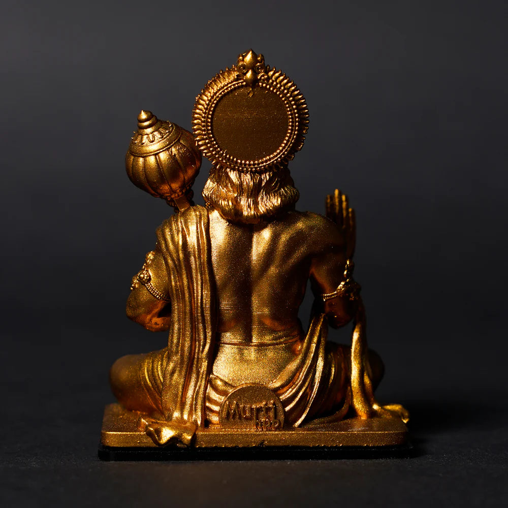 LORD HANUMAN JI COPER GOLD