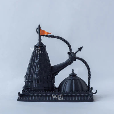 RAM MANDIR WITH LORD RAMA'S HAND HOLDING DHANUSH & BAAN