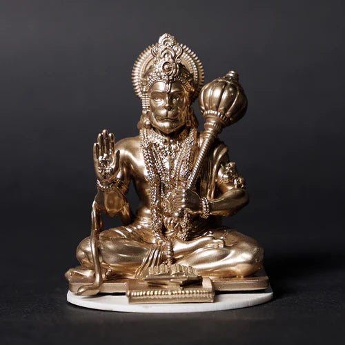 LORD HANUMAN JI COPER GOLD