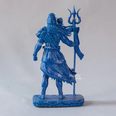 SHIVA-THE PROTECTOR ANTIQUE GOLD