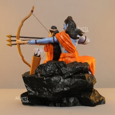 RAM SITA ARCHERY IDOL FOR CAR DASHBOARD