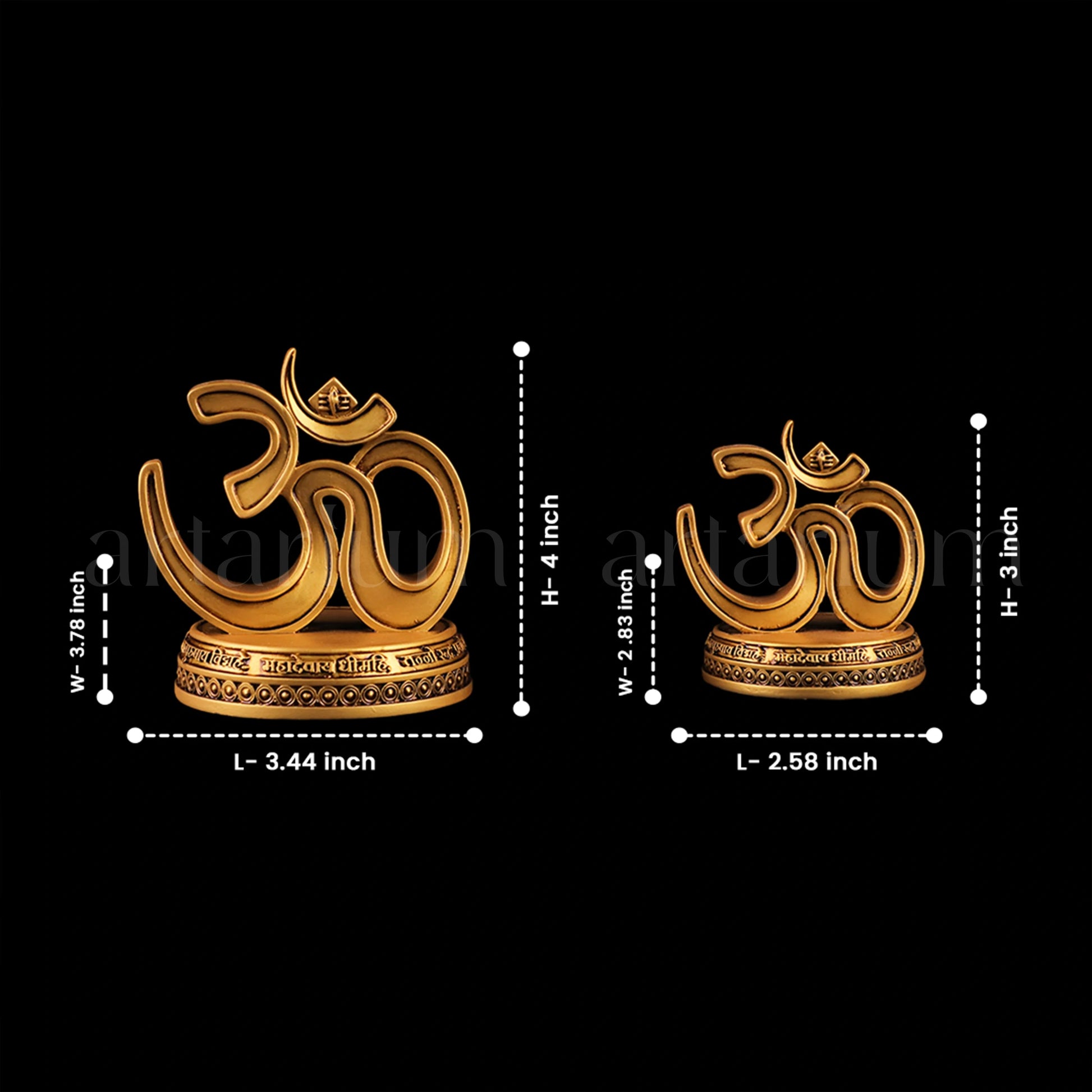 Om Idol Car Dashboard