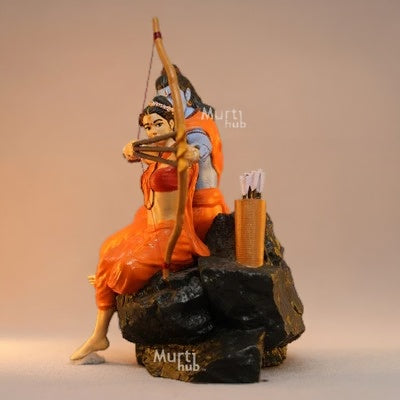 RAM SITA ARCHERY IDOL FOR CAR DASHBOARD