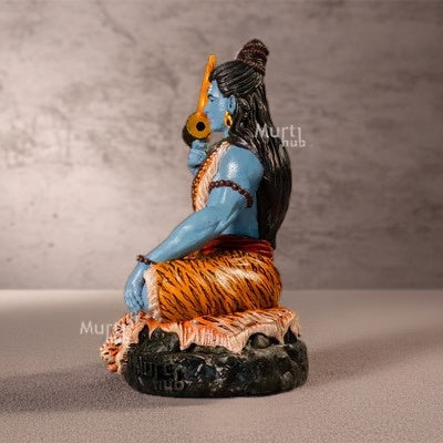 MAHADEV SHIVA IDOL – HAND-PAINTED BHOLENATH
