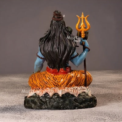 MAHADEV SHIVA IDOL – HAND-PAINTED BHOLENATH