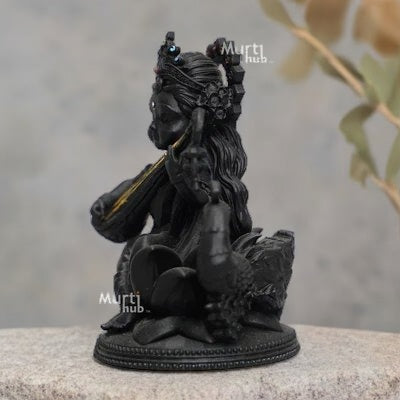 BAAL SARASWATI IDOL FOR CAR DASHBOARD