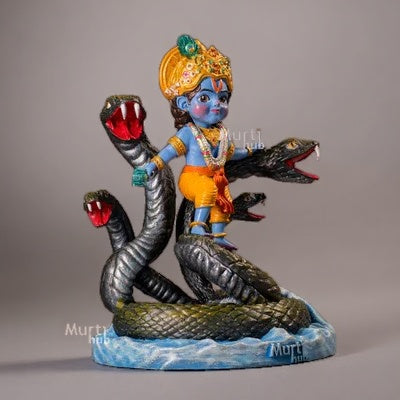 KALIYA MARDAN KRISHNA IDOL – BAAL KRISHNA DANCING