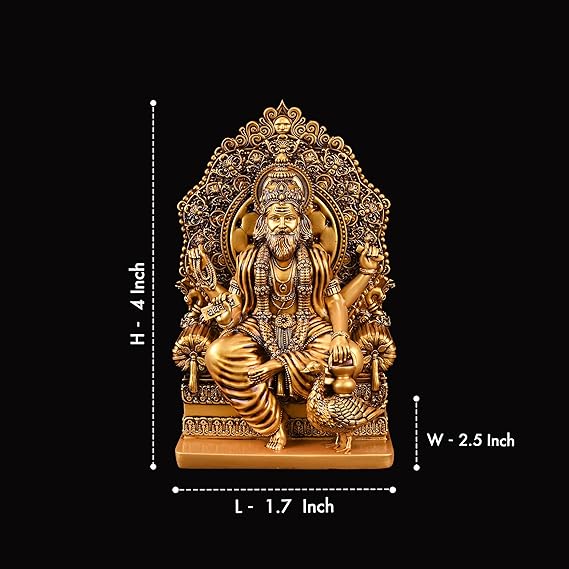 Lord Vishwakarma Car Dashboard