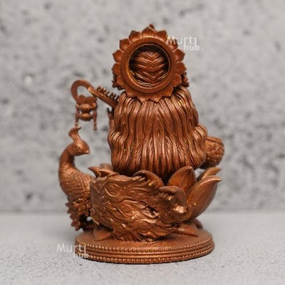 BAAL SARASWATI IDOL FOR CAR DASHBOARD