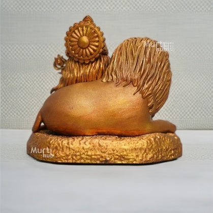 BAAL DURGA MAA WITH LION – CAR DASHBOARD IDOL