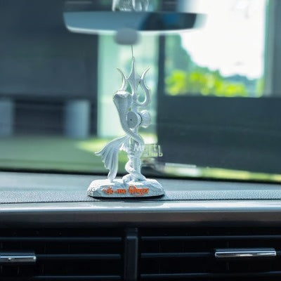 SHIVA'S TRISHUL DAMRU CAR DASHBOARD
