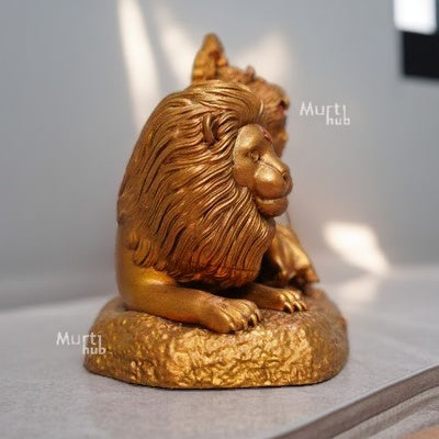 BAAL DURGA MAA WITH LION – CAR DASHBOARD IDOL