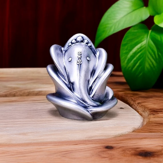 Rose Ganesha Car Dashboard Idol
