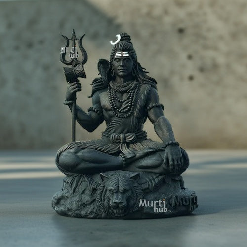 BHOLENATH SHIVA IDOL FOR CAR DASHBOARD